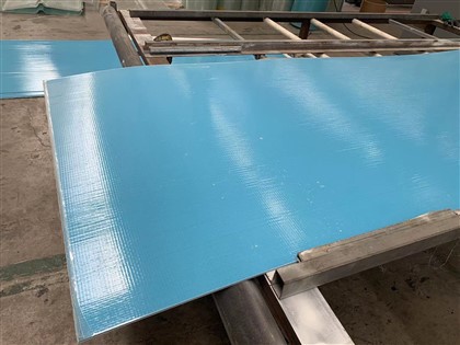3.4 m Taflen FRP Eang Eang